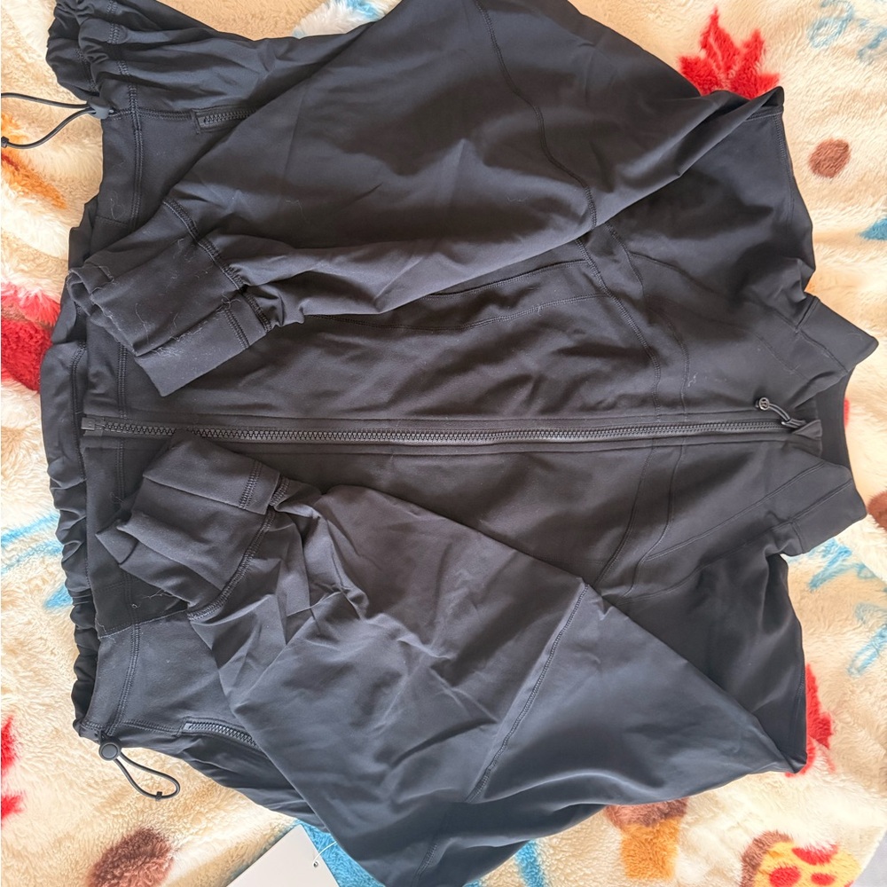 Black Zip-Up Jacket